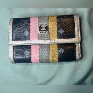MCM Metallic Wallet